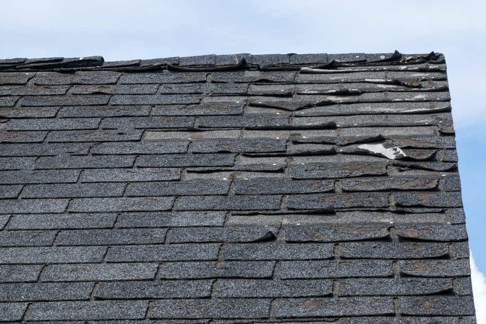 Roof With Exterior Damage