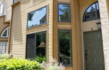 Milgard Black Vinyl Window Installation is San Diego