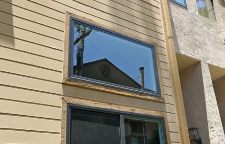 Milgard Black Vinyl Window Installation is San Diego